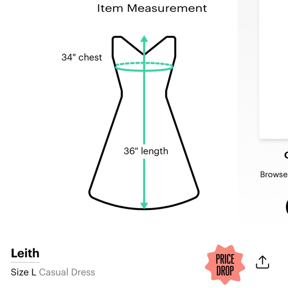 Leith Women’s Cowl Neck Sleeveless Shift Dress, Gray, Large, NWOT - Picture 5 of 5